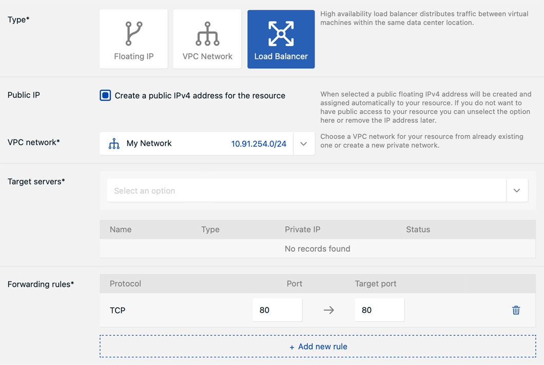 high availability load balancer