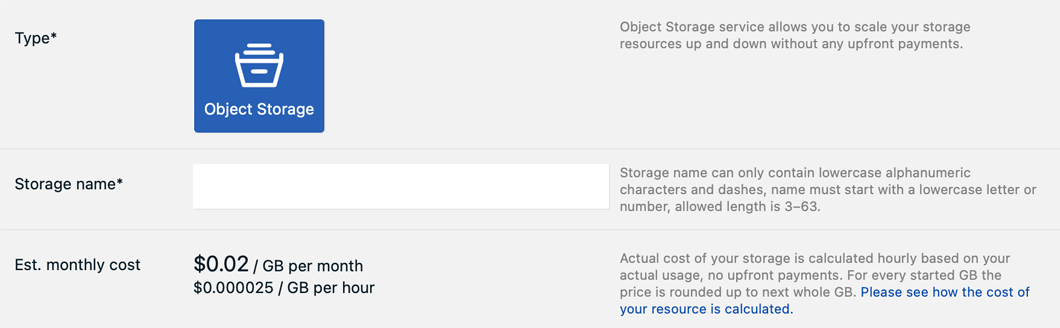 object storage